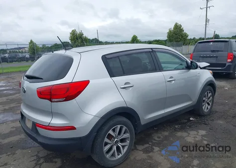 2016 Kia Sportage Lx from USA, damaged, VIN KNDPBCAC7G7853760